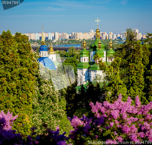 Image of Panorama of the city Kiev, Ukraine