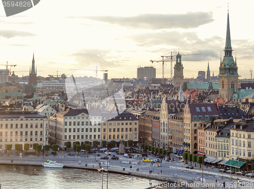 Image of Stockholm aerial view