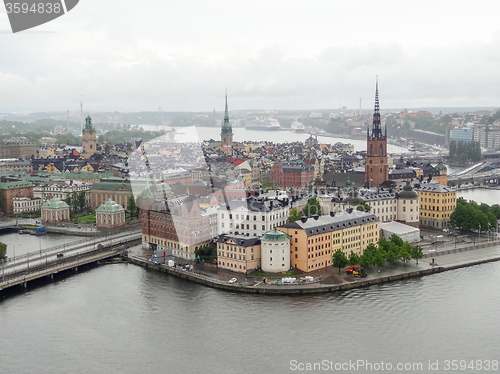 Image of Stockholm aerial view