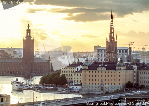 Image of Stockholm aerial view