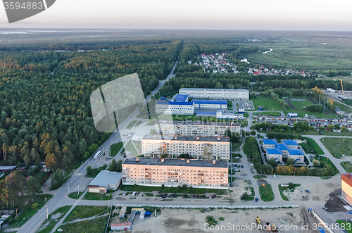 Image of Tyumen oil pipeline professional lyceum. Russia