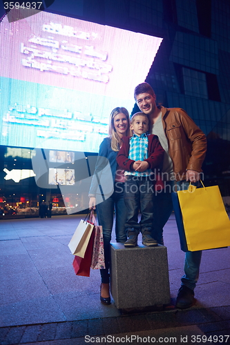 Image of Group Of Friends Enjoying Shopping