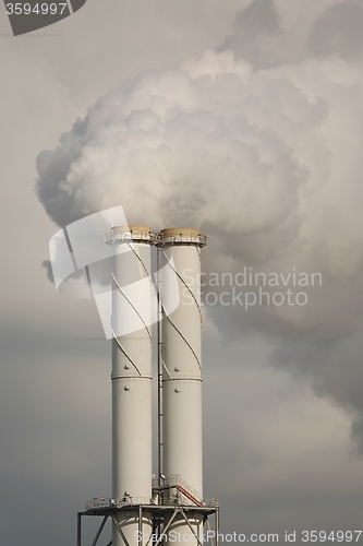 Image of Smoking power plant