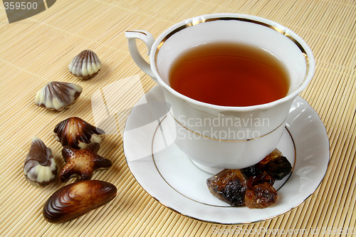 Image of Tea and sweets