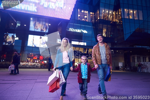 Image of Group Of Friends Enjoying Shopping