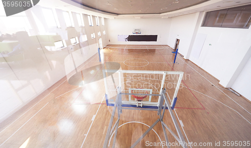 Image of shool gym indoor