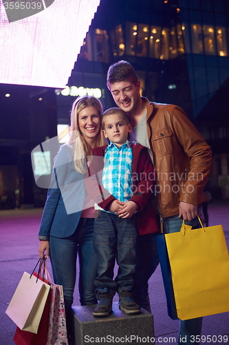 Image of Group Of Friends Enjoying Shopping