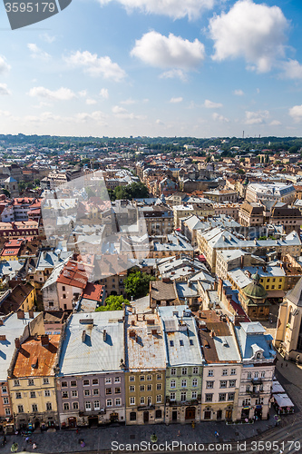 Image of Lviv bird\'s-eye view