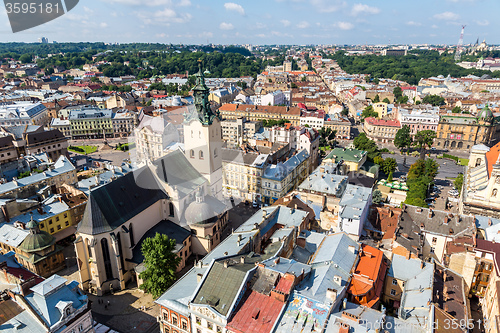 Image of Lviv bird\'s-eye view