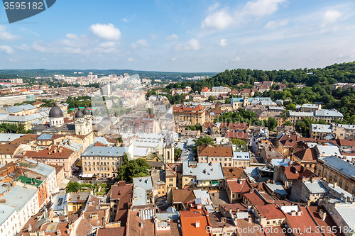 Image of Lviv bird\'s-eye view