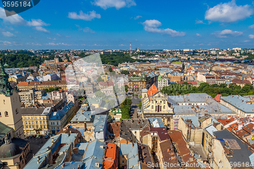 Image of Lviv bird\'s-eye view