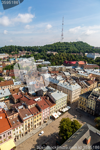 Image of Lviv bird\'s-eye view