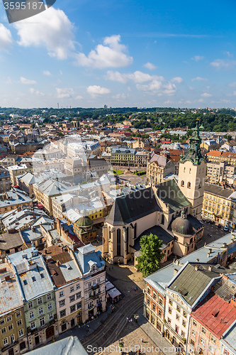 Image of Lviv bird\'s-eye view