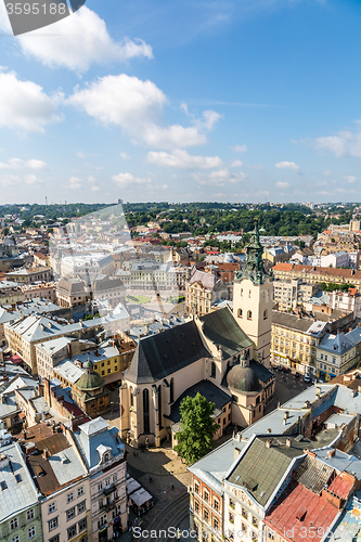 Image of Lviv bird\'s-eye view