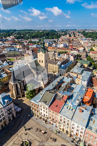 Image of Lviv bird\'s-eye view