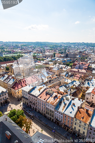 Image of Lviv bird\'s-eye view