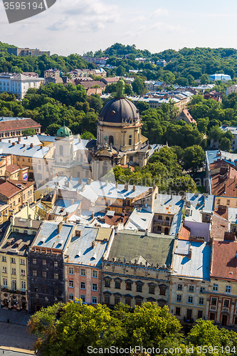 Image of Lviv bird\'s-eye view