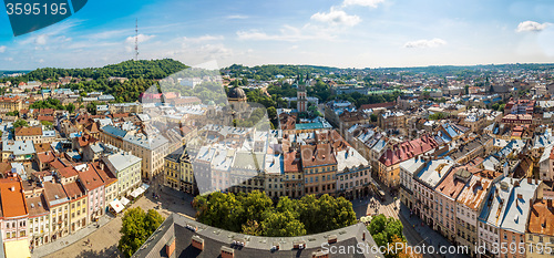 Image of Lviv bird\'s-eye view