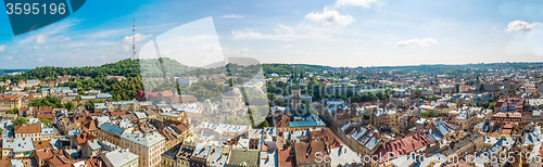 Image of Lviv bird\'s-eye view