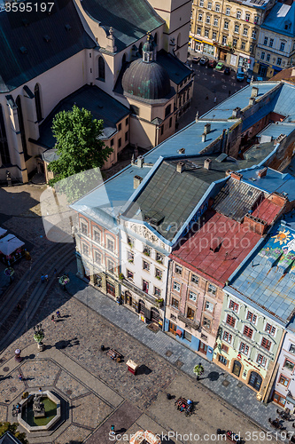 Image of Lviv bird\'s-eye view