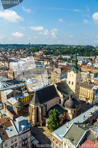 Image of Lviv bird\'s-eye view