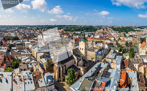 Image of Lviv bird\'s-eye view