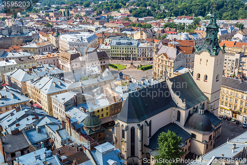 Image of Lviv bird\'s-eye view