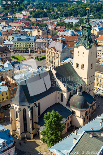 Image of Lviv bird\'s-eye view