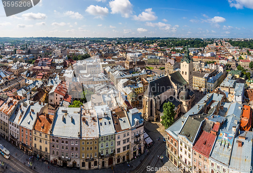 Image of Lviv bird\'s-eye view