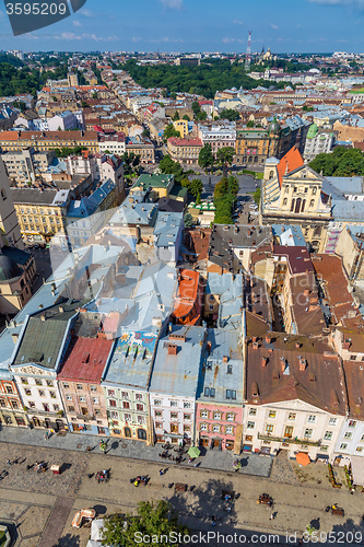 Image of Lviv bird\'s-eye view