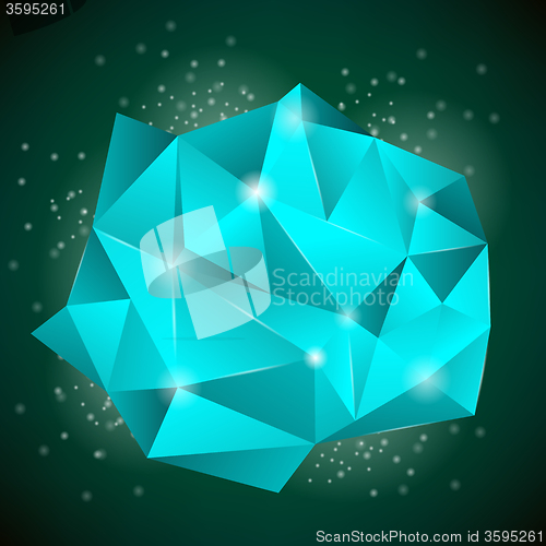 Image of Abstract Polygonal Background