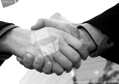 Image of business handshake