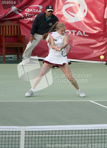 Image of Anna Chakvetadze at the Qatar Total Open 2008