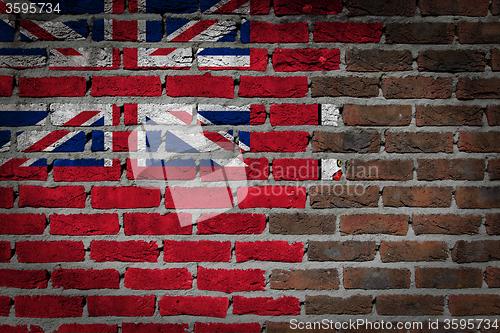 Image of Dark brick wall - Bermuda