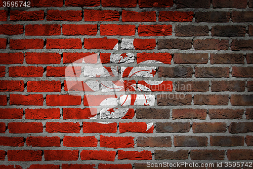 Image of Dark brick wall - Hong Kong