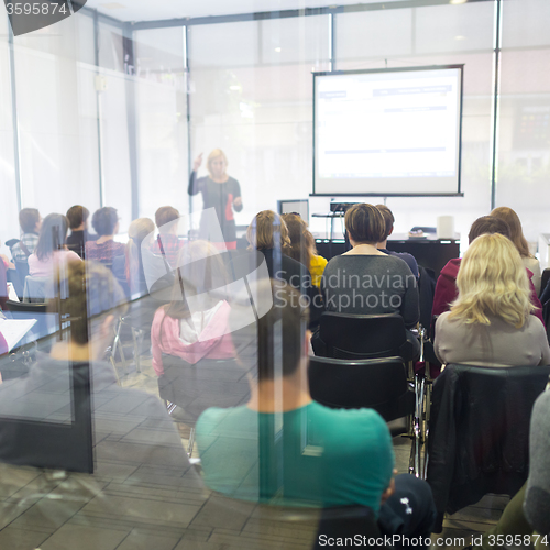 Image of Audience in the lecture hall.