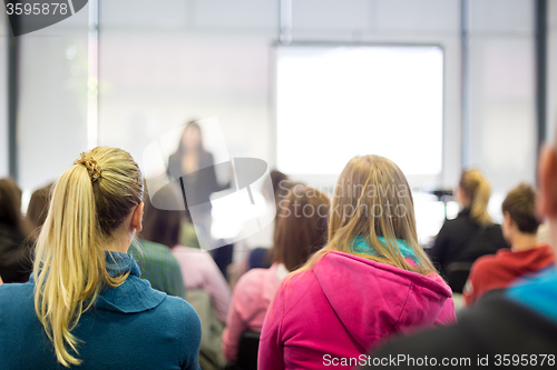 Image of Lecture at university.