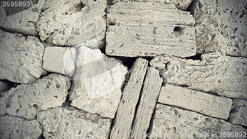 Image of Stone wall texture