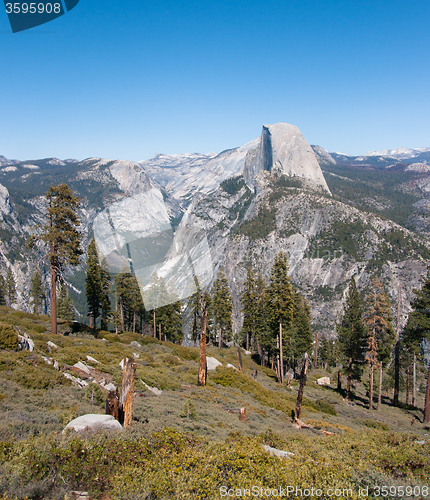 Image of Hiking panaramic train in Yosemite