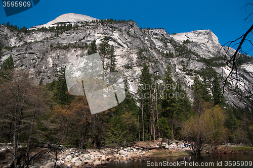 Image of Hiking panaramic train in Yosemite