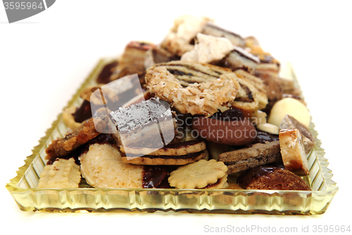 Image of christmas cookies isolated 