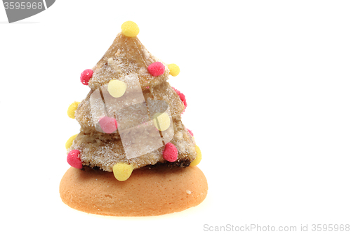 Image of christmas cookie isolated 