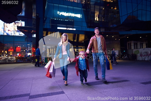 Image of Group Of Friends Enjoying Shopping