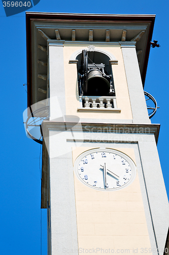 Image of  building  clock tower in italy  