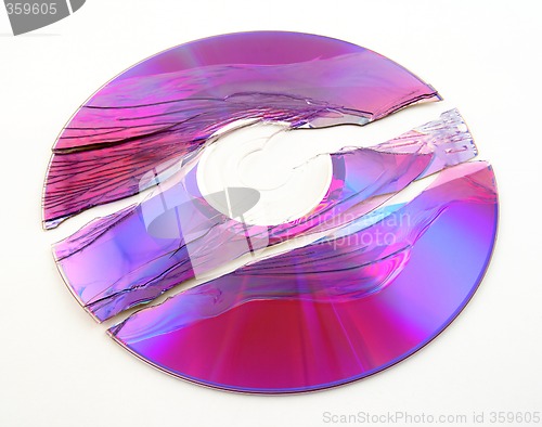 Image of Broken purple DVD