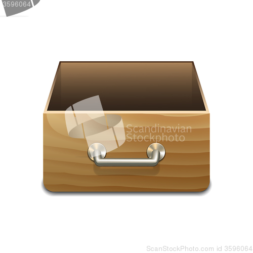 Image of Vector File Cabinet for Documents.