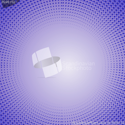 Image of Blue Halftone Patterns.
