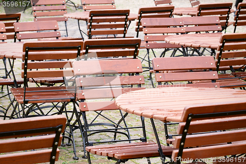 Image of Tables and chairs