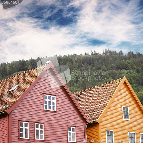 Image of colorful traditional houses