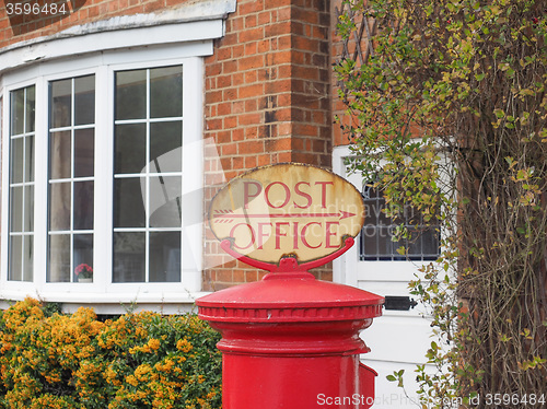 Image of Post office sign
